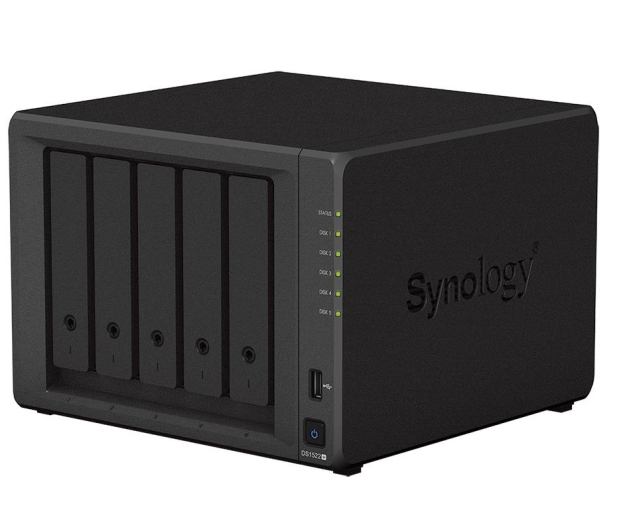 SYNOLOGY Serwer NAS DS1522+ 5x0HDD AMD Ryzen R1600 2,6Ghz 8GB 4x1GbE RJ45 3Y - 1054090 - zdjęcie 2